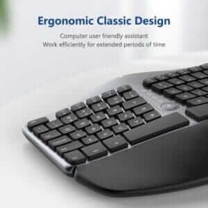 An overview of the Ergonomic Design for Delux Keyboards helps for long sessions