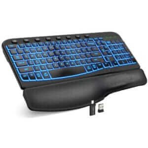 Gembird Ergonomic Wireless Keyboard